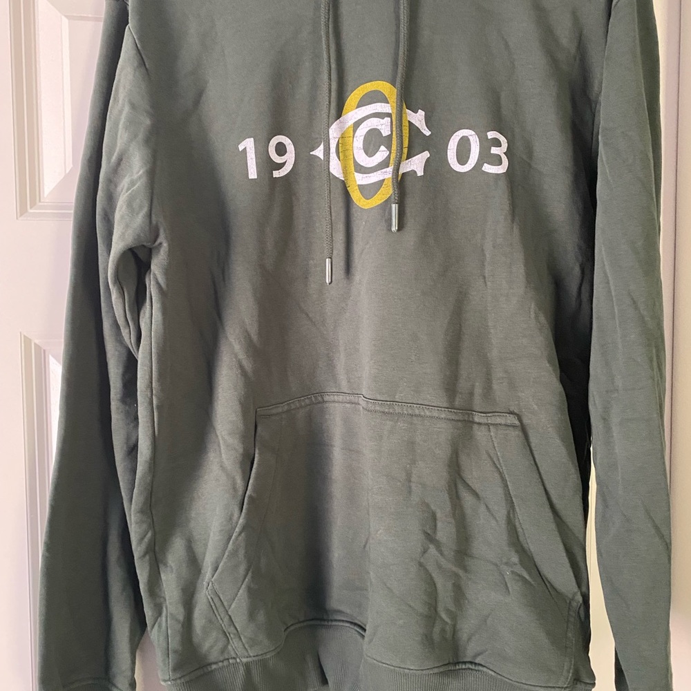 Olive Graphic Hoodie